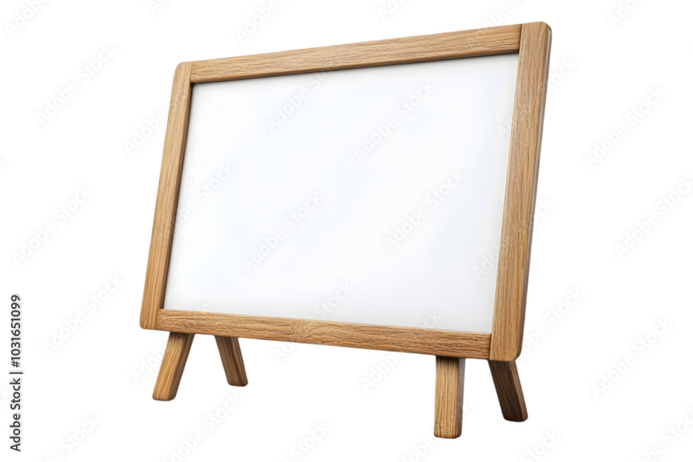Blank sign with wooden frame, white background Transparent Background. Blank sign with wooden frame, white background Transparent Background.