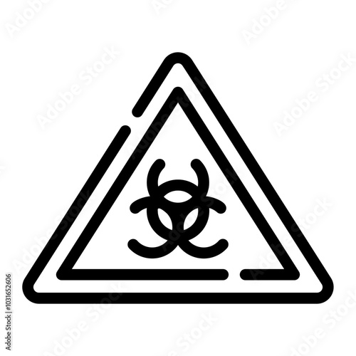 biohazard Line Icon