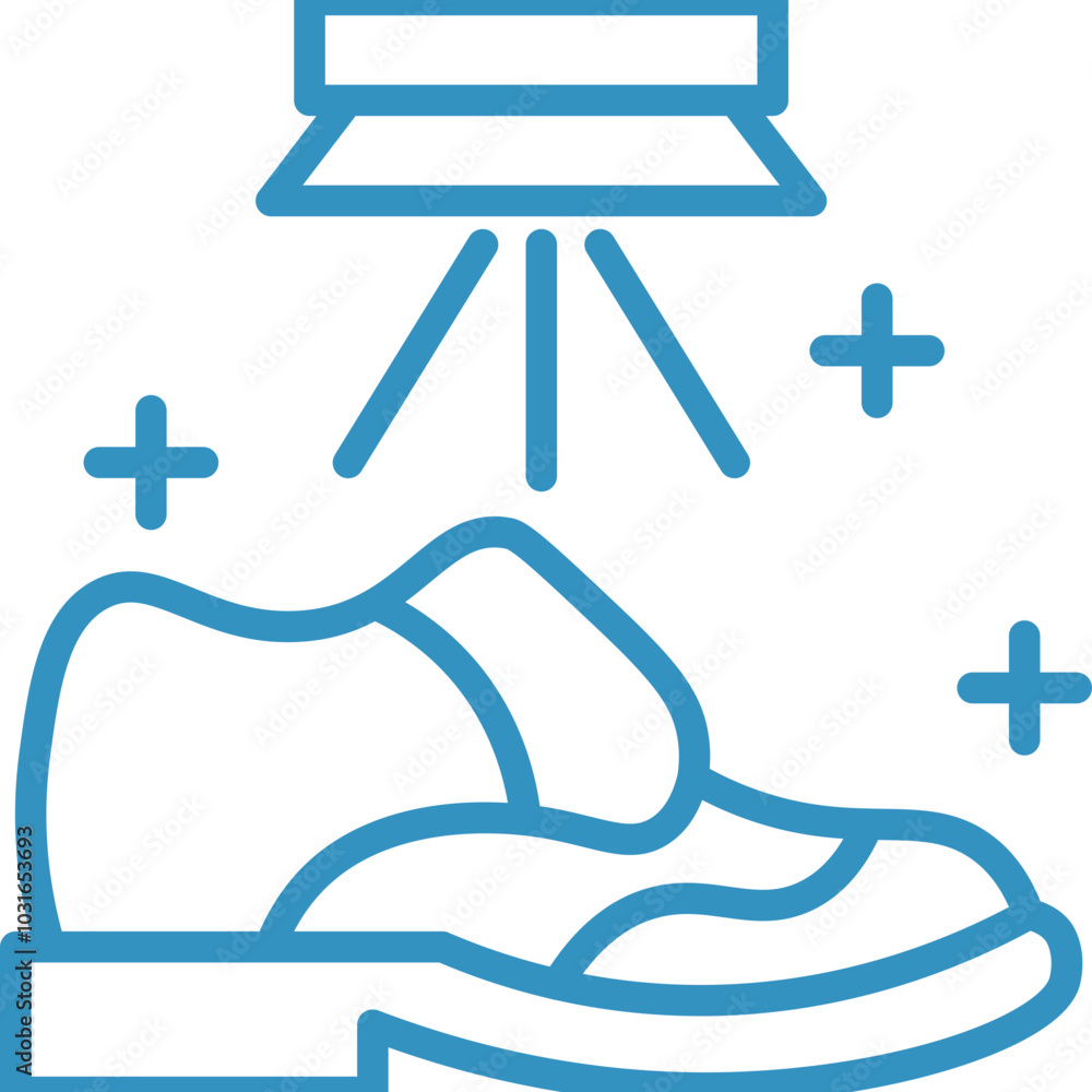 Shoes Cleaning Icon Shoes Cleaning Icon