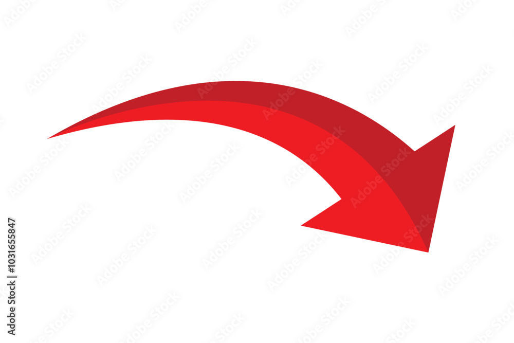 Red arrow icon indicating different direction. A set icons isolated on a white background for website banners ads and design elements. Red arrow icon indicating different direction. A set icons isolated on a white background for website banners ads and design elements.