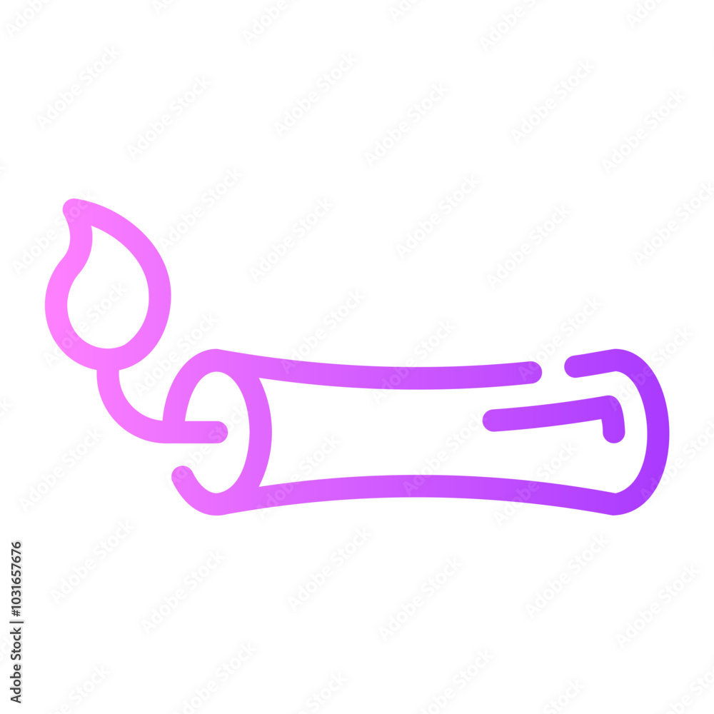 dynamite Line Gradient Icon dynamite Line Gradient Icon