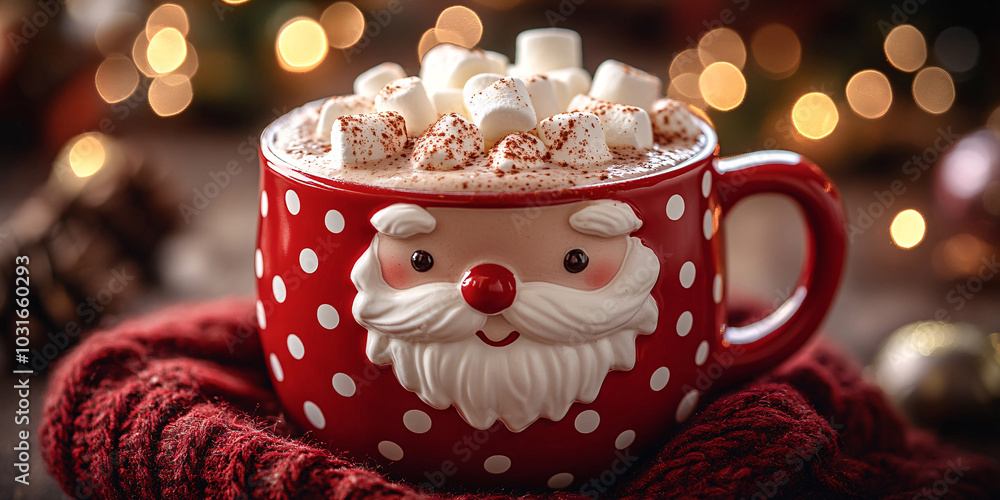 Hot winter drink in a mug: cozy home composition with homemade gingerbread cookies, candy cane, fir tree branch. Wooden background, christmas lights and candles
Hot winter drink in a mug: cozy home composition with homemade gingerbread cookies, candy cane, fir tree branch. Wooden background, christmas lights and candles