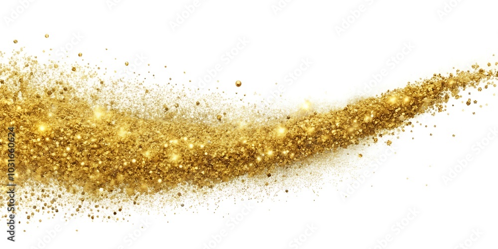 Flying Gold Dust Isolated. Golden Particles in the Air. Gold Dust Motion Photography. Shimmering Dust on White. Gold Dust Floating in Air. Flying Gold Dust Isolated. Golden Particles in the Air. Gold Dust Motion Photography. Shimmering Dust on White. Gold Dust Floating in Air.