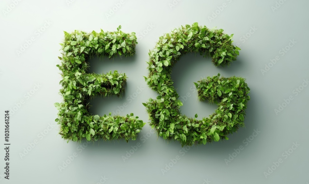 ESG Typography Dynamic 3D typography of the text 'ESG' showcasing the green ESG concept, representing environmental, social, and governance principles, Generative AI ESG Typography Dynamic 3D typography of the text 'ESG' showcasing the green ESG concept, representing environmental, social, and governance principles, Generative AI