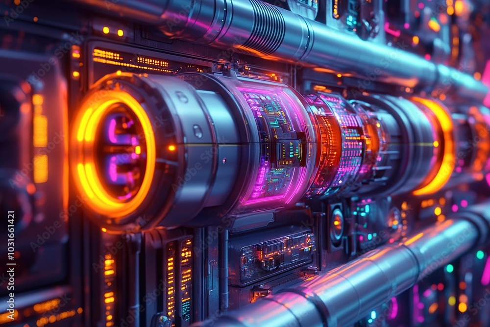 Futuristic Technology Abstract Futuristic Technology Abstract
