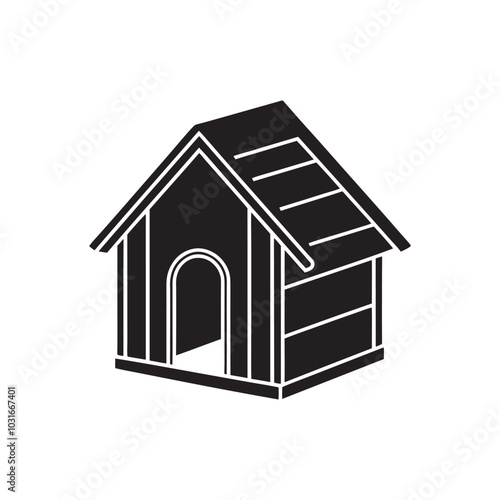  Dog house icon