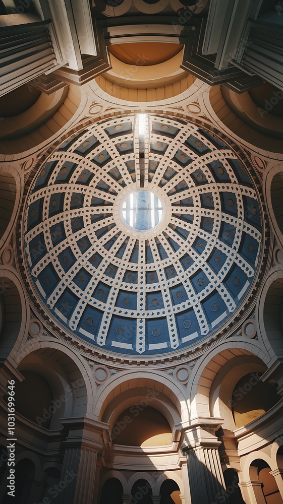 Elegant Dome with Intricate Patterns and Light Play Elegant Dome with Intricate Patterns and Light Play