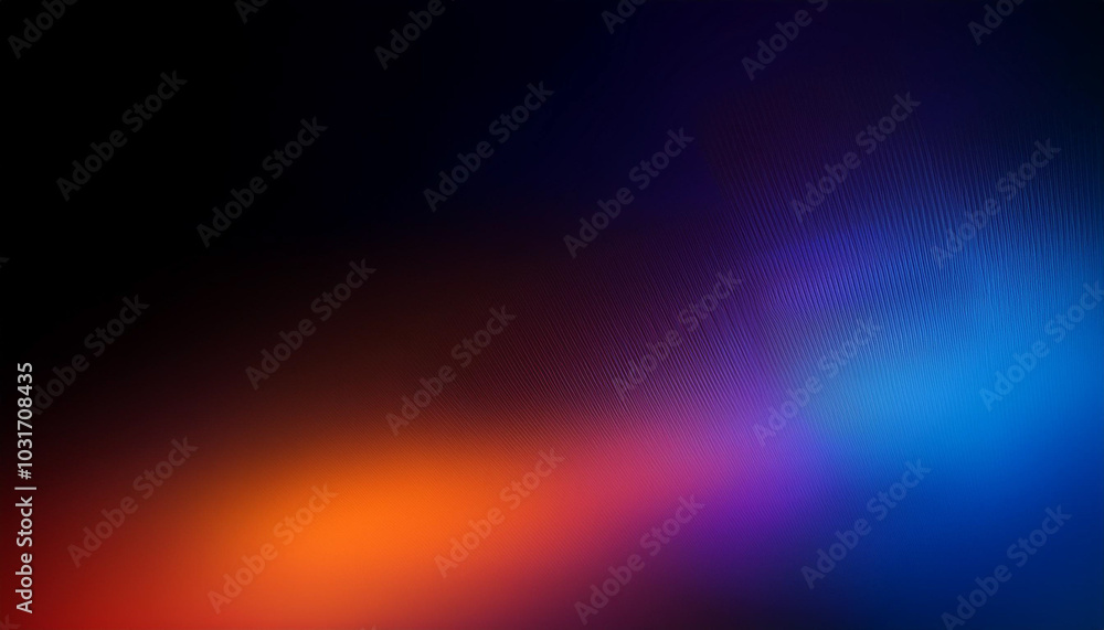 Defocused Blue lilac Oxide red Broom yellow radiance soft texture on dark black abstract empty space background. Neon blur glow. Color light overlay. Copy space. Defocused Blue lilac Oxide red Broom yellow radiance soft texture on dark black abstract empty space background. Neon blur glow. Color light overlay. Copy space.