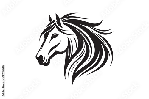 Horse head logo 23.eps