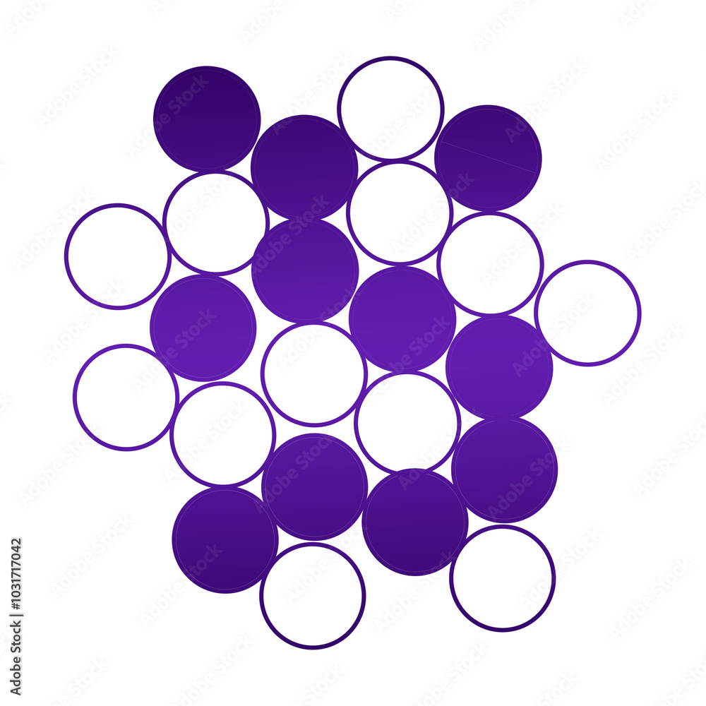 Circle gradient pattern Circle gradient pattern