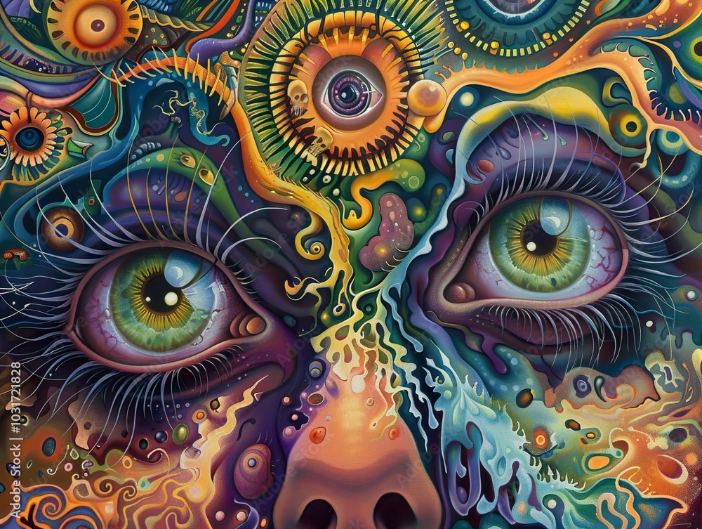 Psychedelic Eye Art: A Journey Into The Mind Psychedelic Eye Art: A Journey Into The Mind