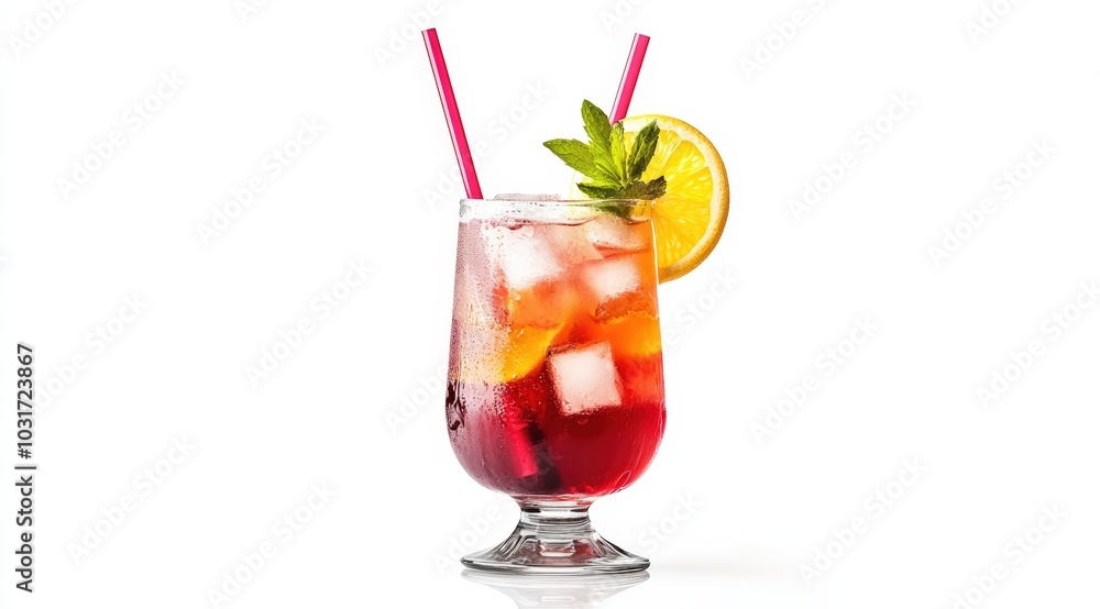 cocktail isolated on white background cocktail isolated on white background