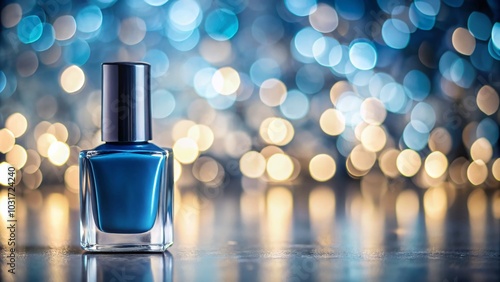 Trendy Blue Nail Polish with Elegant Finish for Stylish Manicure