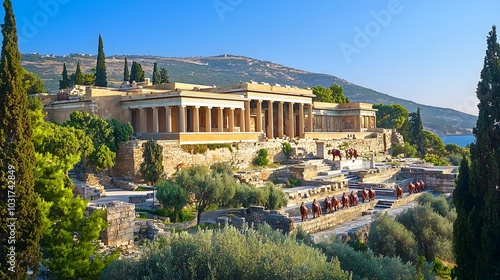 Exploring ancient greek architecture the enigmatic beauty of historic ruins and landscapes