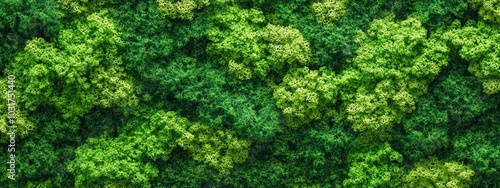 Lush green foliage texture representing natural vegetation and plant life.