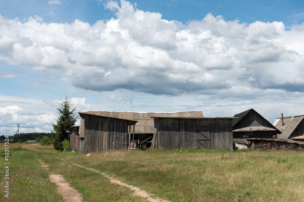 abandoned rural buildings