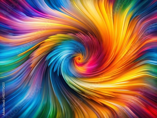 Vibrant Abstract Multicolor Background with Motion Blur for Dynamic Visuals