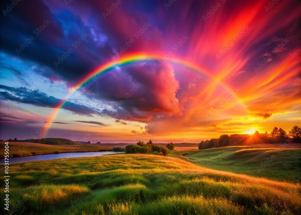 Vibrant Abstract Smooth Blurred Gradient Rainbow Background for Stunning Landscape Photography Vibrant Abstract Smooth Blurred Gradient Rainbow Background for Stunning Landscape Photography