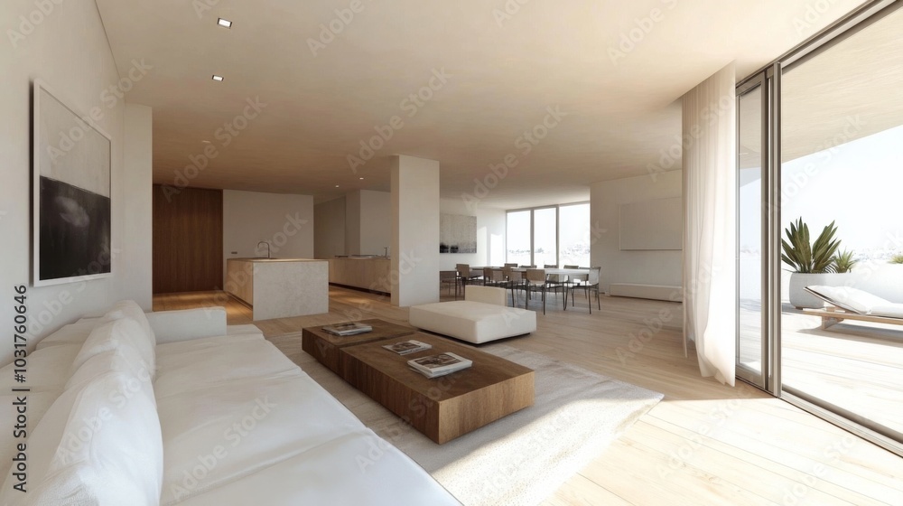 Modern Minimalist Living Room Modern Minimalist Living Room
