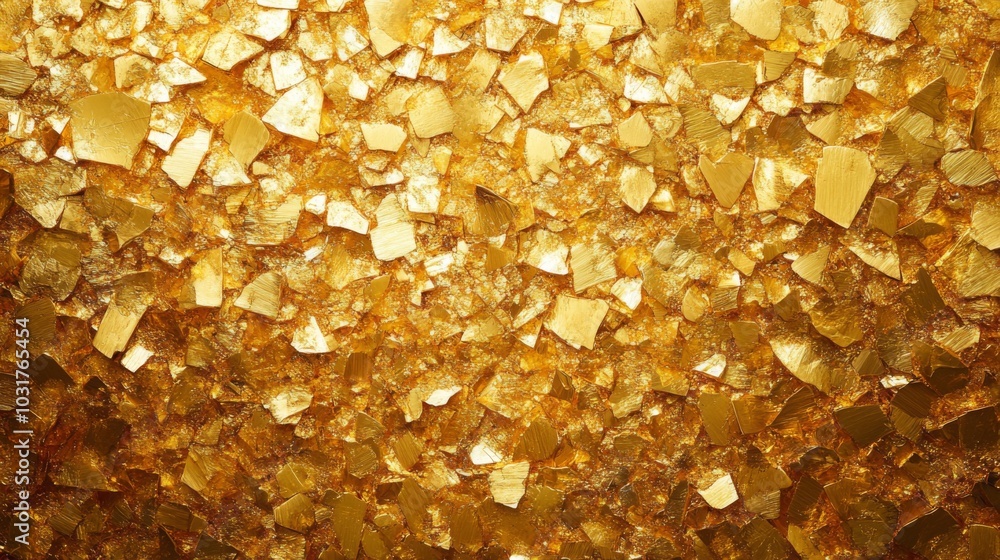 Golden Shimmering Texture Golden Shimmering Texture