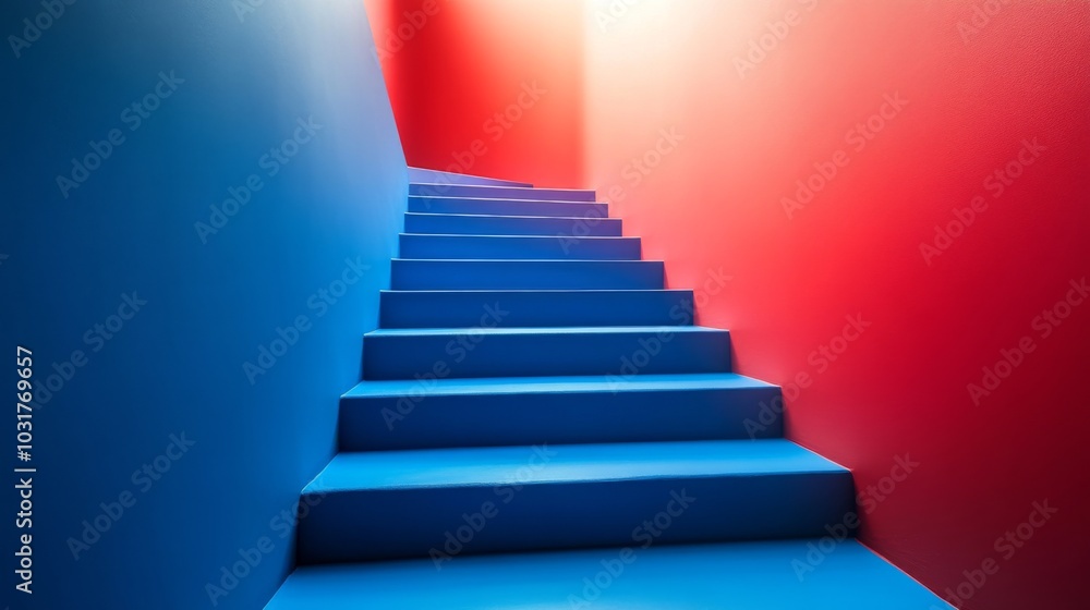 Bold Colorful Stairs Bold Colorful Stairs