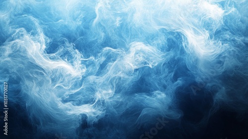 Wallpaper Mural Abstract Blue Smoke Background Torontodigital.ca