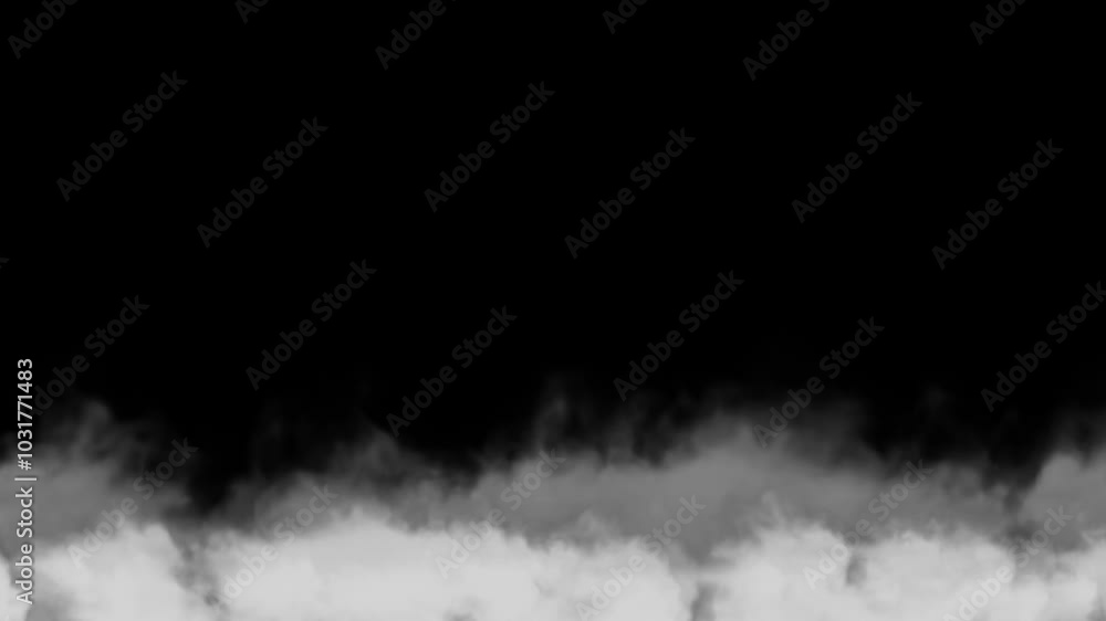 Rising Wall of Endless Smoke Steam. Rising Wall of Endless Smoke Steam.