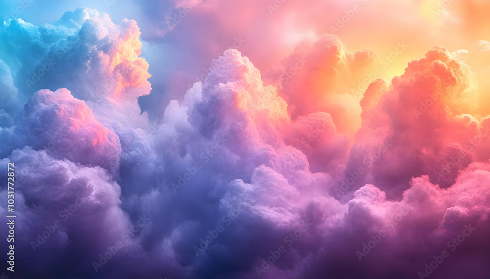 Colorful Cloudscape. Colorful Cloudscape.