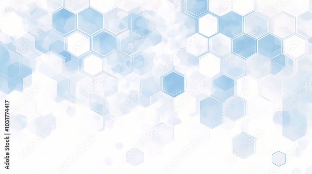 Abstract Blue Hexagonal Background Design Abstract Blue Hexagonal Background Design