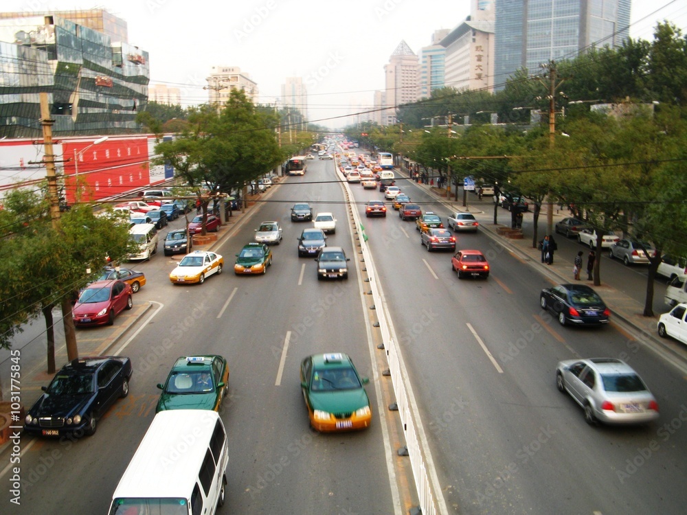 traffic in the city traffic in the city