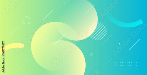 Abstract background with blue and yellow gradient geometric shapes, creating a modern and vibrant design for creative digital projects.