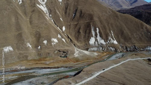 View of the Truso valley and the thermal lake Abano from above.	 photo