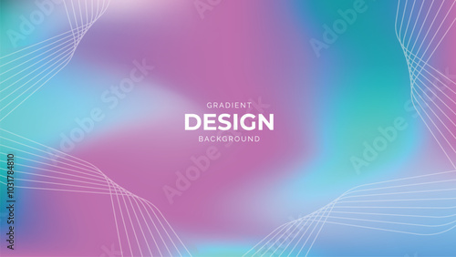 Abstract Vibrant gradient mesh background vector. Saturated Colors blurred fluid texture for Modern template for posters, ads banner, brochures, flyers, covers, websites.