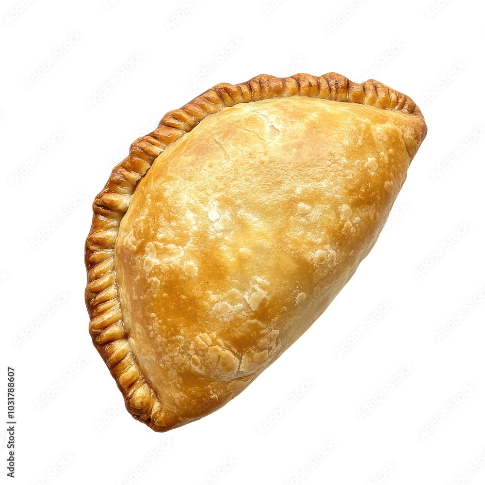 Delicious Empanada on White Background Transparent Background Delicious Empanada on White Background Transparent Background