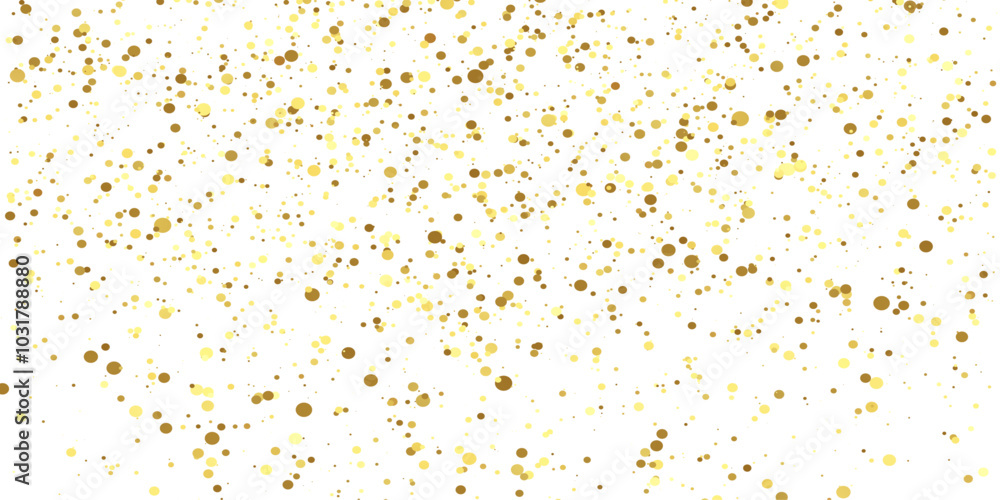 Abstract Golden doted glitter on transparent background. Luxury sparkling confetti. Celebration falling doted gold glitter. Vector illustration.gold, luxury, isolated, light, background, white, vector Abstract Golden doted glitter on transparent background. Luxury sparkling confetti. Celebration falling doted gold glitter. Vector illustration.gold, luxury, isolated, light, background, white, vector
