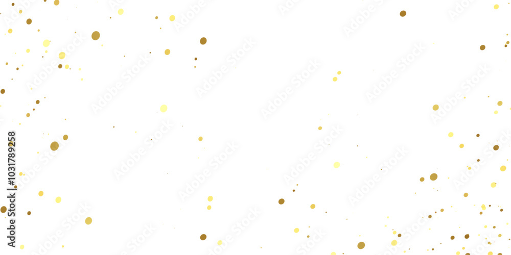 Abstract Golden doted glitter on transparent background. Luxury sparkling confetti. Celebration falling doted gold glitter. Vector illustration.gold, luxury, isolated, light, background, white, vector Abstract Golden doted glitter on transparent background. Luxury sparkling confetti. Celebration falling doted gold glitter. Vector illustration.gold, luxury, isolated, light, background, white, vector