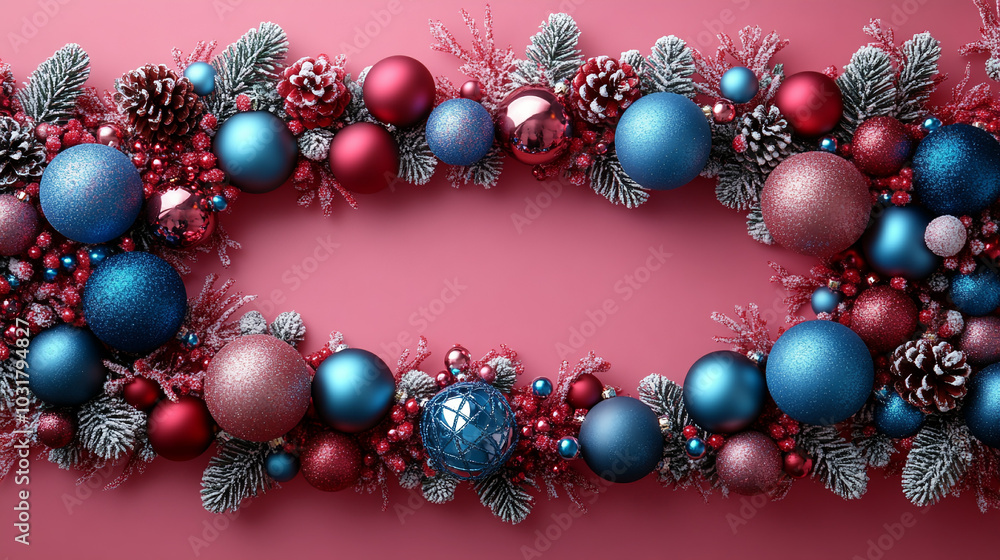 Pink background with copy space close up Pink background with copy space close up