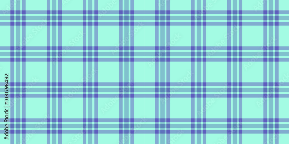 Fototapeta premium Celebrate background tartan pattern, dining texture seamless plaid. Good check vector fabric textile in cyan and teal colors.