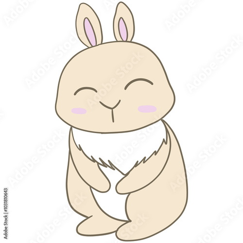 Cute Bunny Birthday Clipart Collection