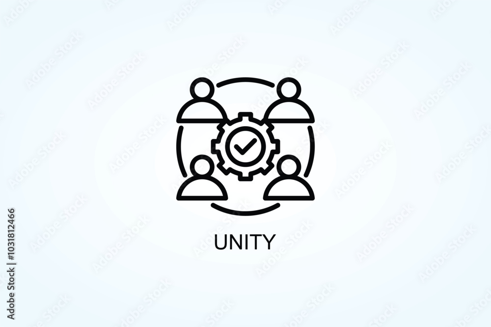 Unity Vector Or Logo Sign Symbol Illustration Unity Vector Or Logo Sign Symbol Illustration