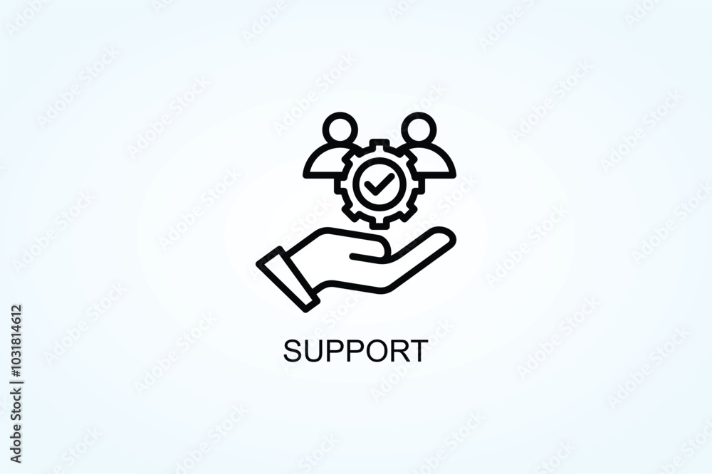 Support Vector Or Logo Sign Symbol Illustration Support Vector Or Logo Sign Symbol Illustration