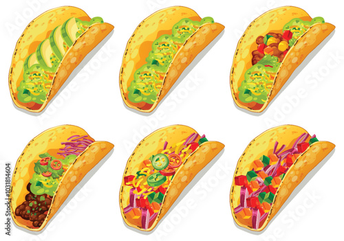 Variety of Delicious Tacos