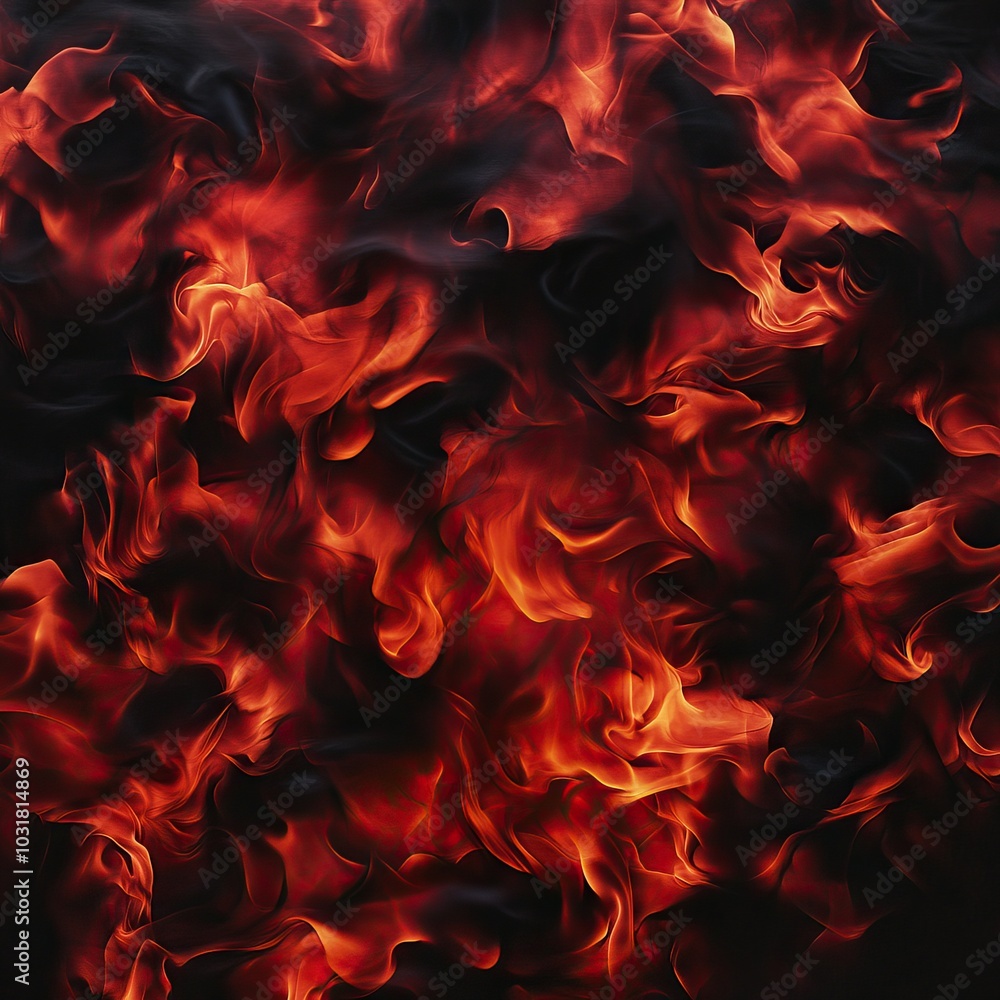 Abstract fiery background with swirling flames in red and orange tones, perfect for dramatic visual effects. Abstract fiery background with swirling flames in red and orange tones, perfect for dramatic visual effects.