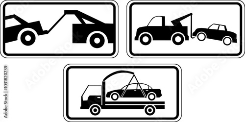 Tow Truck Signs, (PL-GROUP) Panels, Road signs in Turkey, Vienna Convention on Road Signs and Signals