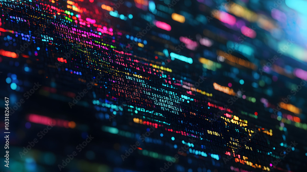 Colorful Handwritten Code Snippets on Solid Background, Randomly Distributed, Ambient Light Enhancing Visual Complexity Colorful Handwritten Code Snippets on Solid Background, Randomly Distributed, Ambient Light Enhancing Visual Complexity