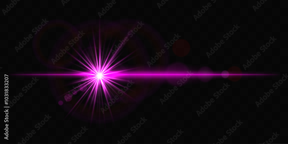 Bright blue glowing light burst with rainbow lens flare on a black background, creating a dynamic and futuristic effect. Lens flare, star light effect, reflection Bright blue glowing light burst with rainbow lens flare on a black background, creating a dynamic and futuristic effect. Lens flare, star light effect, reflection
