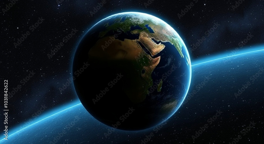 Obraz premium Our earth from space