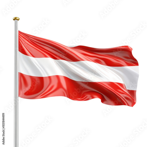Free Download Austria Flag Isolated on White Background Transparent Background - GFXLoad