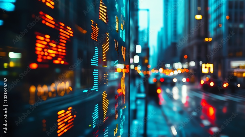 Fototapeta premium Asset management firms are leveraging AI to optimize investment strategies and outcomes.