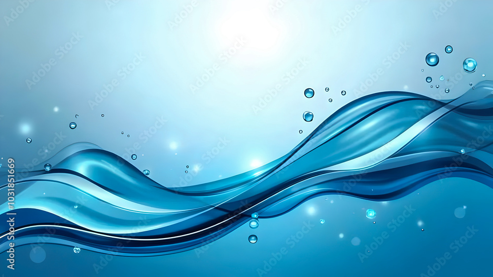Abstract Water Waves with Bubbles. Abstract Water Waves with Bubbles.